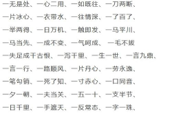 二字开头成语大全,解读汉语文化的精粹智慧